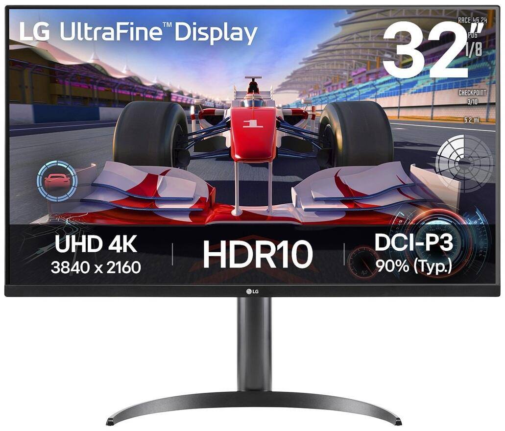 LG 32UR550K-B Monitor PC 80 cm [31.5] 3840 x 2160 Pixel 4K Ultra HD Nero (LG Monitor Ultrafine 32UR550K-B 32UR55)-0