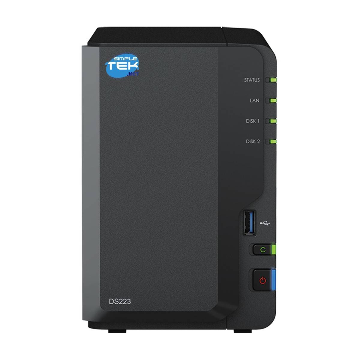 Synology Ds223 Stazione Nas 16 Tb Con 2 Hdd Realtek Rtd1619b Quad-core-1