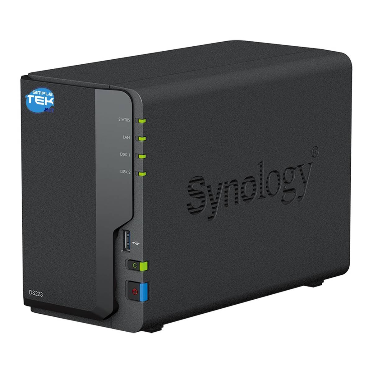 Synology Ds223 Stazione Nas 16 Tb Con 2 Hdd Realtek Rtd1619b Quad-core-0