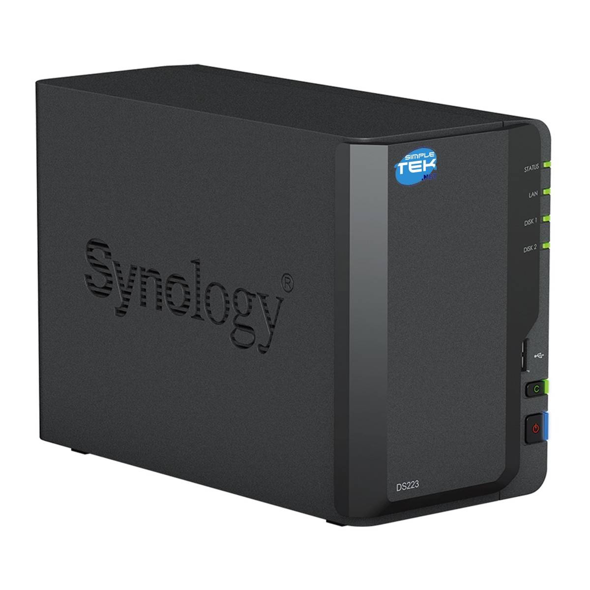 Synology Ds223 Stazione Nas 16 Tb Con 2 Hdd Realtek Rtd1619b Quad-core-2