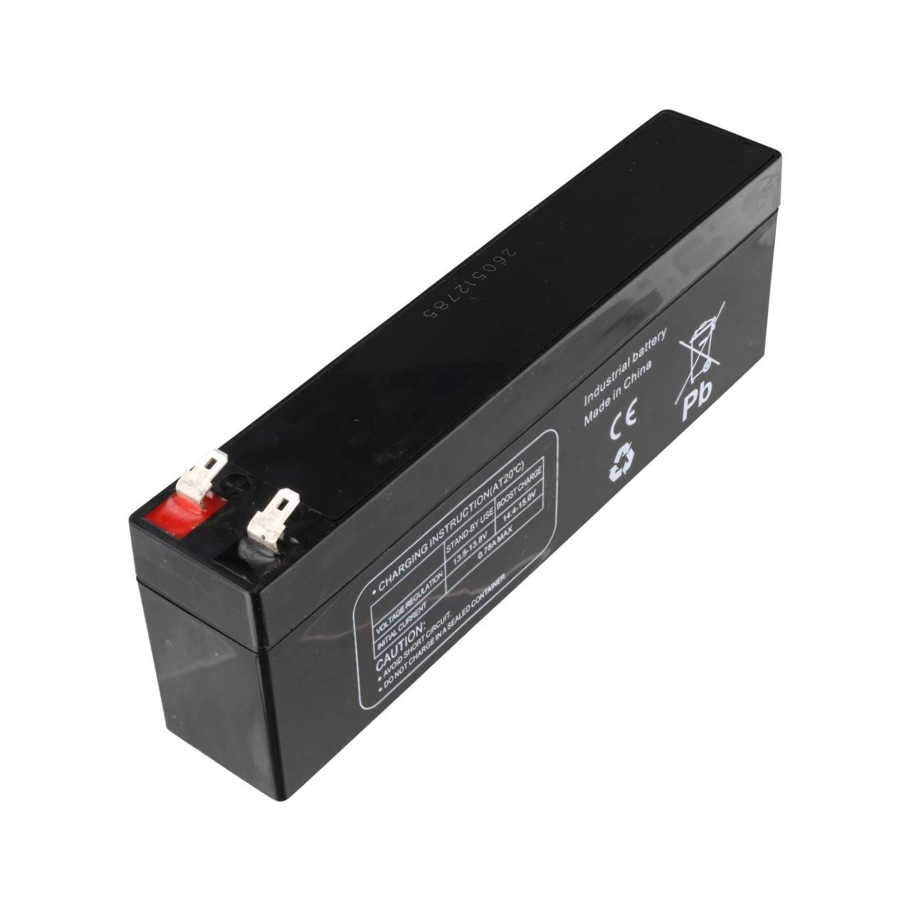 Batteria al piombo multipotenza MP2.6-12 AGM, standard, Faston 4.8 mm, MP2.6-12-2