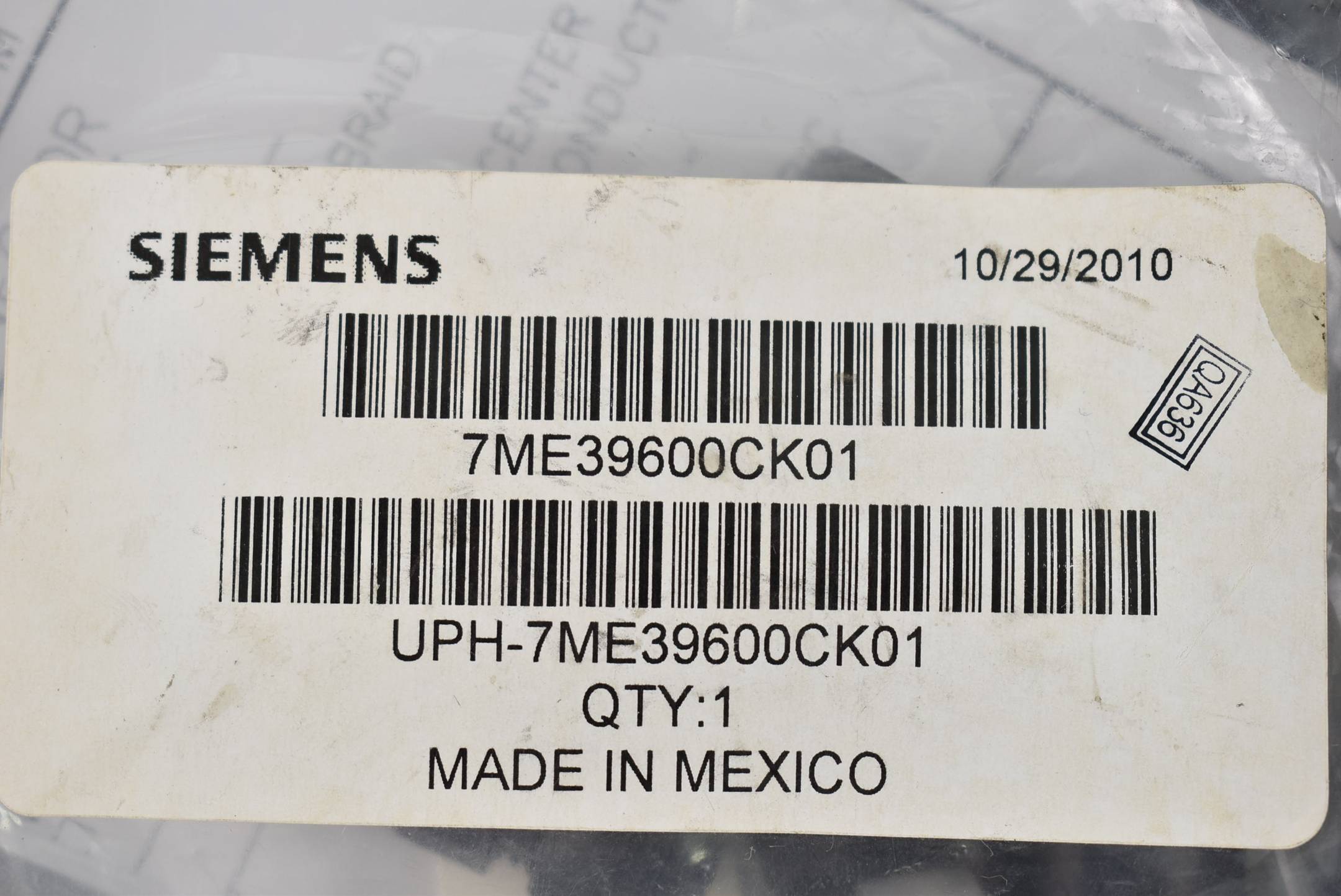 Siemens - 7ME39600CK01-1