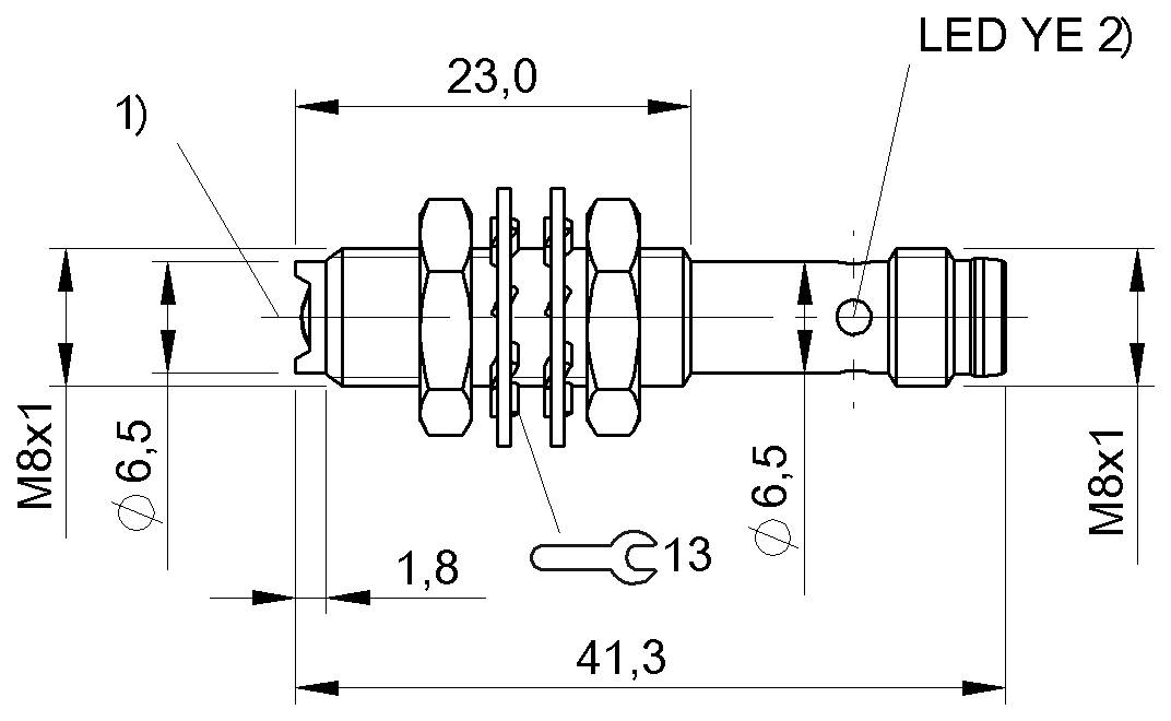 Balluff Lichttaster BOS 08E-PI-KH22-S49 | BOS0247-2