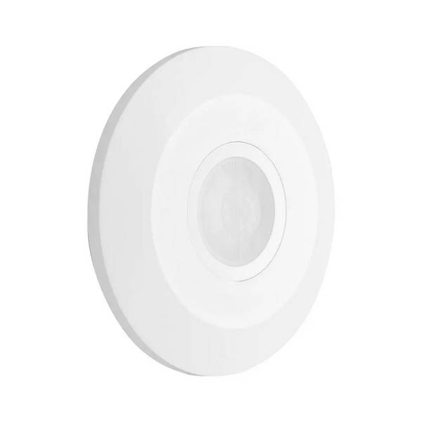 V-TAC Sensore di Movimento PIR Infrarossi 360° da Parete Bianco (Max 1000W) IP20