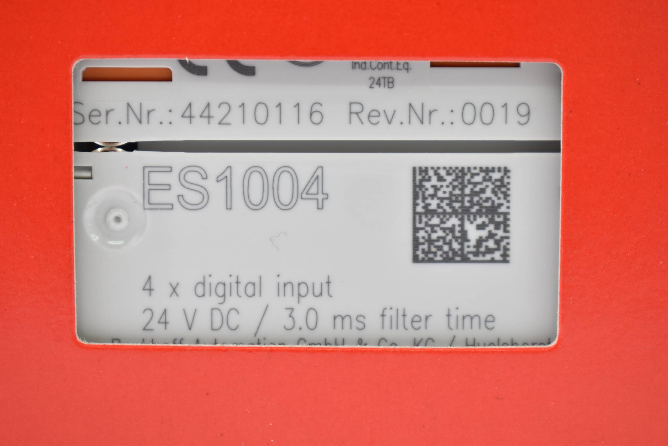 Beckhoff - ES1004 - Beckhoff ES1004-2