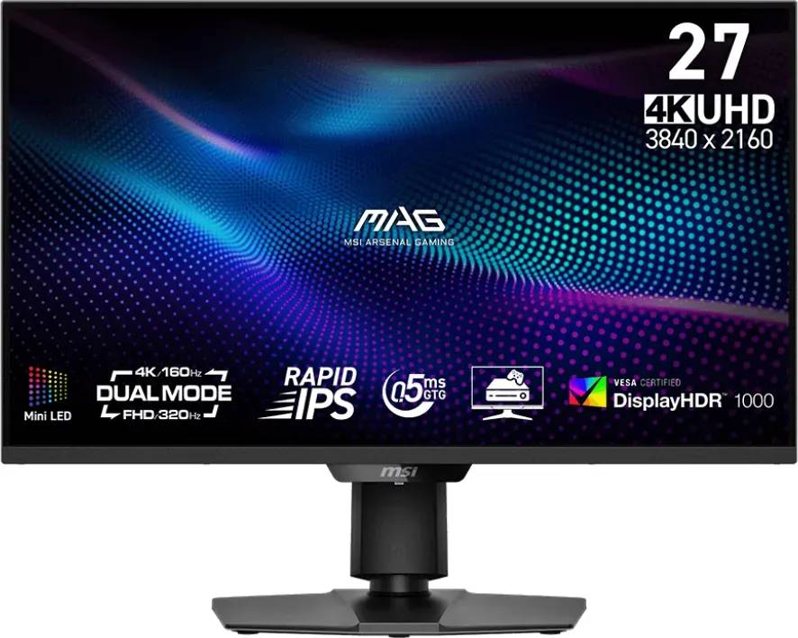 Msi mag 274updfde e16m monitor pc 68,6 cm (27\) 3840 x 2160 pixel 4k ultra hd led nero-0