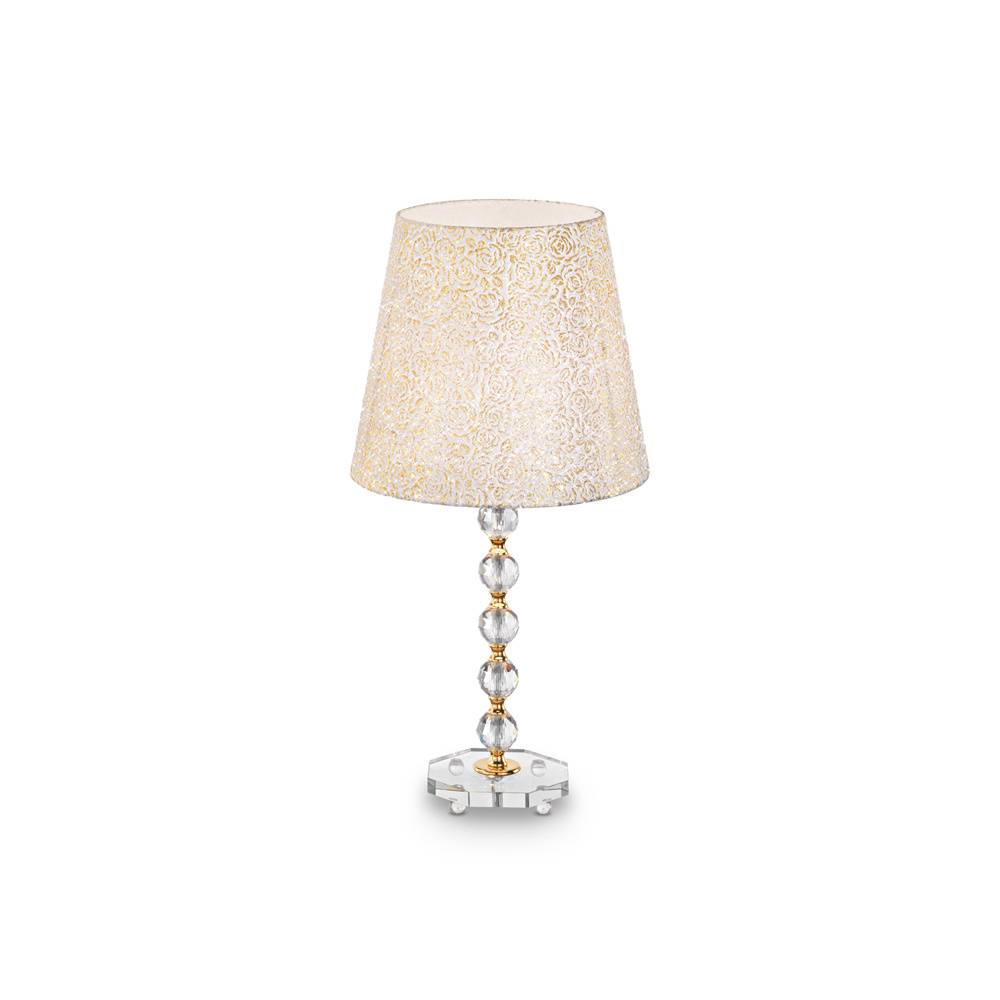Lampade Da Scrivania - Ufficio Classico Queen Metallo Oro 1 Luce E27 Big-0