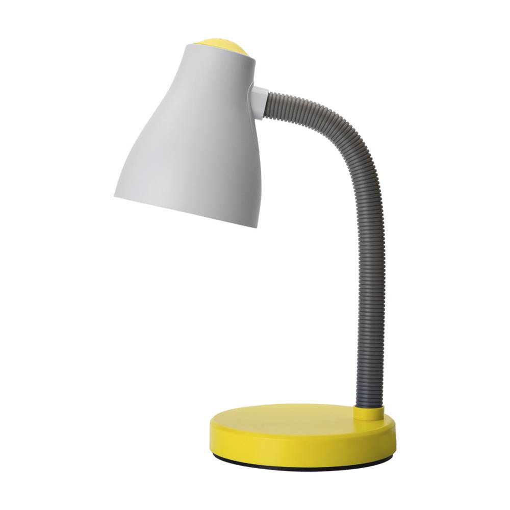 Lampada Da Scrivania In Plastica Moderna Toy Giallo 1 Luce E27-0