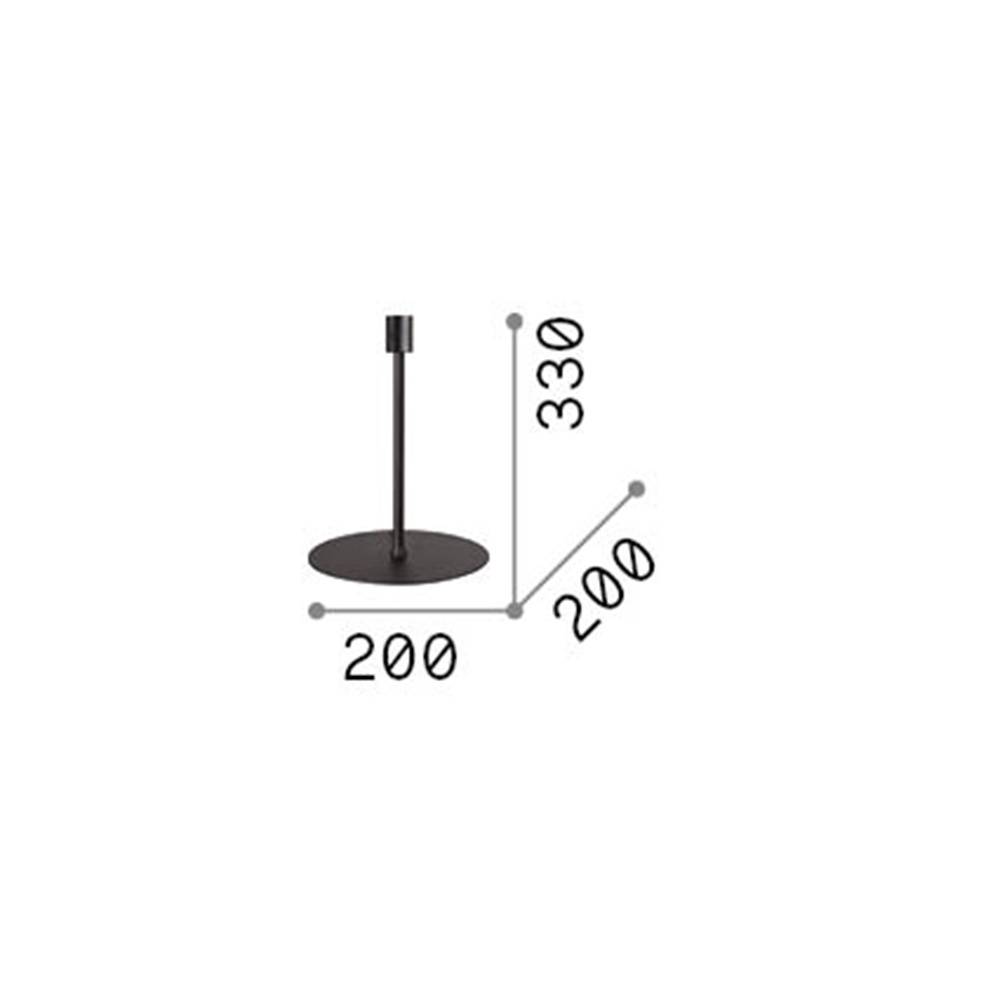 Lampade Da Scrivania - Ufficio Set Metallo Bianco 1 Luce E27 Big-1