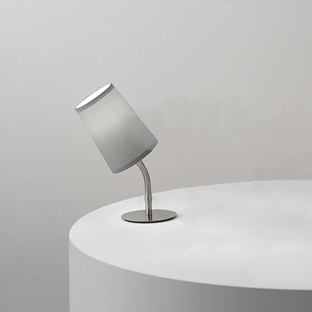 Lampada Da Scrivania Contemporanea Mash Marrone 1 Luce E14-0