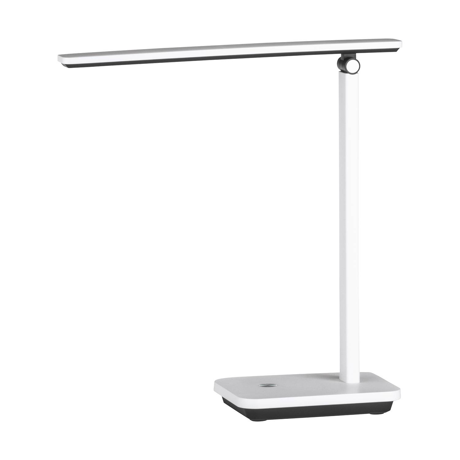 Lampada Da Tavolo Minimal Iniesta Policarbonato Bianco Luce Led Integrato 3,6W-2