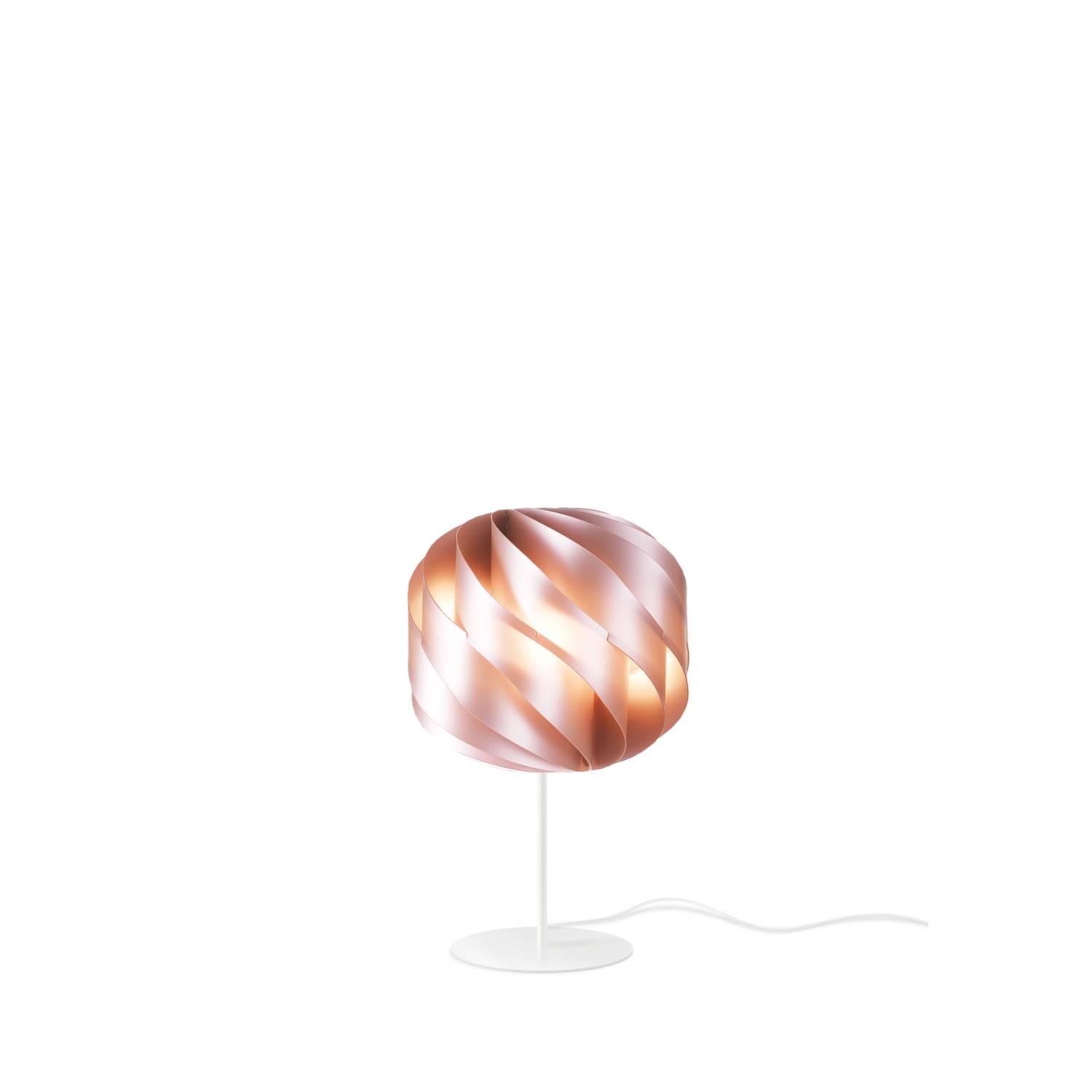 Lampada Da Scrivania Moderna Globe Polilux ® Pink Metal E Metallo 1 Luce E27-0