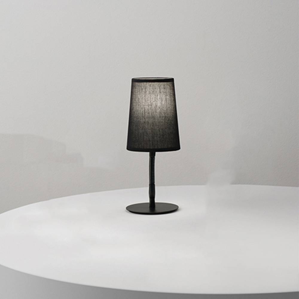 Lampada Da Scrivania Contemporanea Mash Nero 1 Luce E14-0