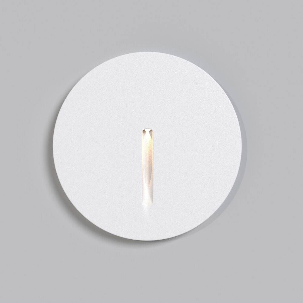 Segnapasso Moderno Da Esterno Alluminio Bianco Luce Led 3W Ip54-0