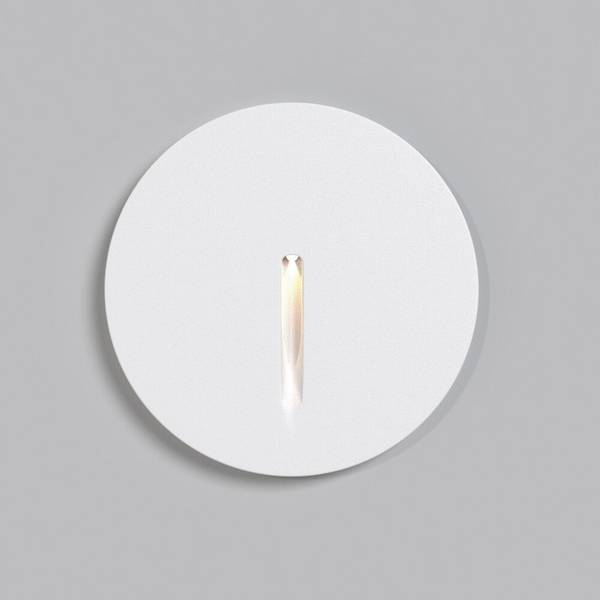 Segnapasso Moderno Da Esterno Alluminio Bianco Luce Led 3W Ip54