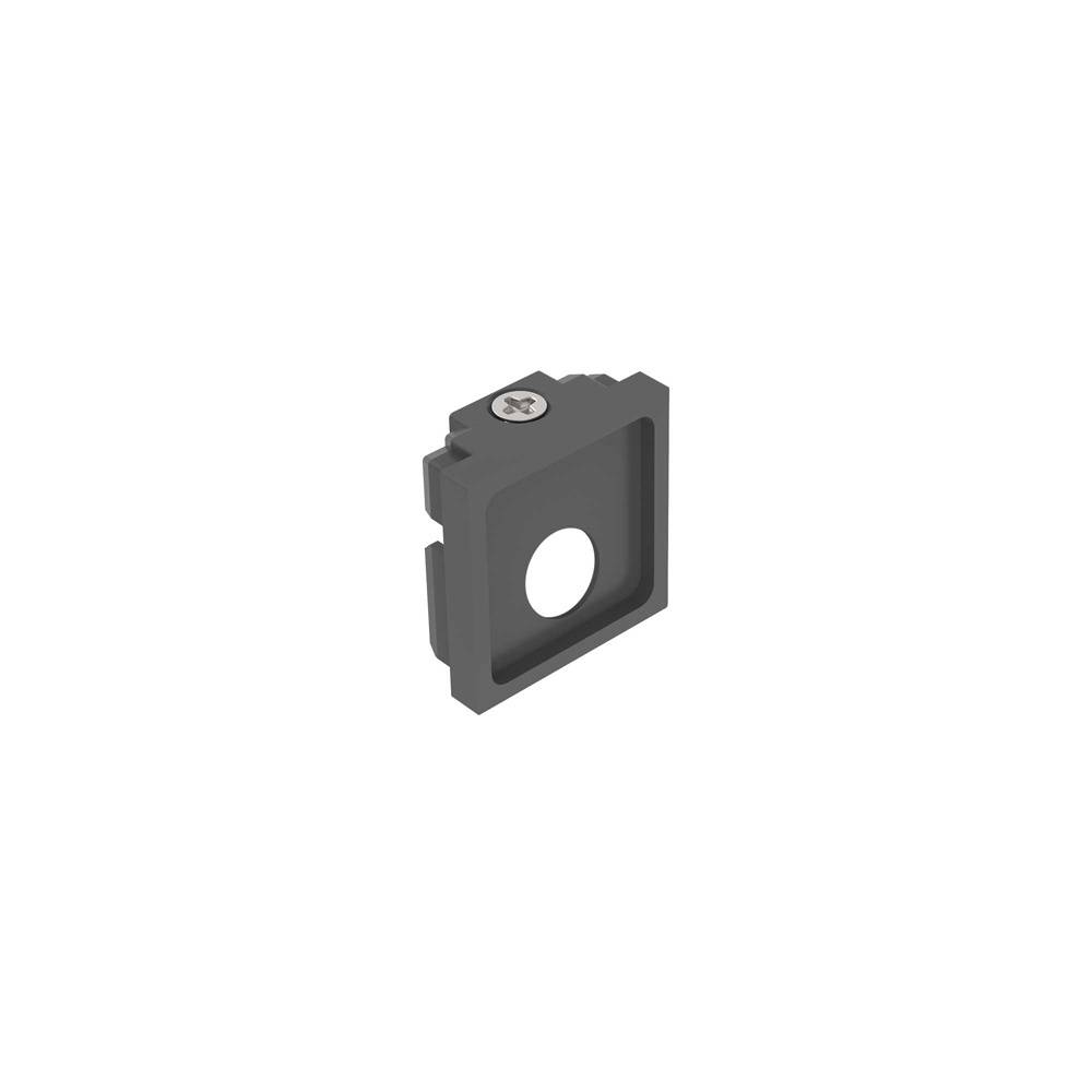 Profilo Basso Con Foro Ego Alluminio Nero-0