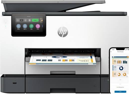HP OfficeJet Pro 9130b Wireless All-in-One Colore Stampante, Stampa fronte/retro; fotocopiatrice, scanner