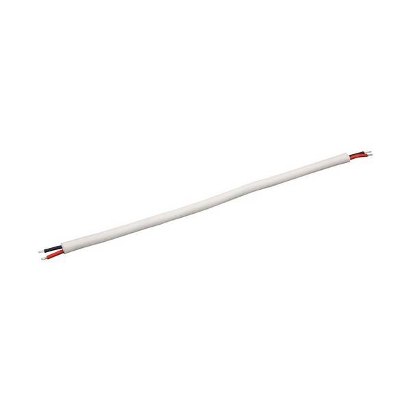V-TAC Cavo per Neon Flex 2 Poli PVC Bianco Tondo 0,5m Sezione 0,5mmq