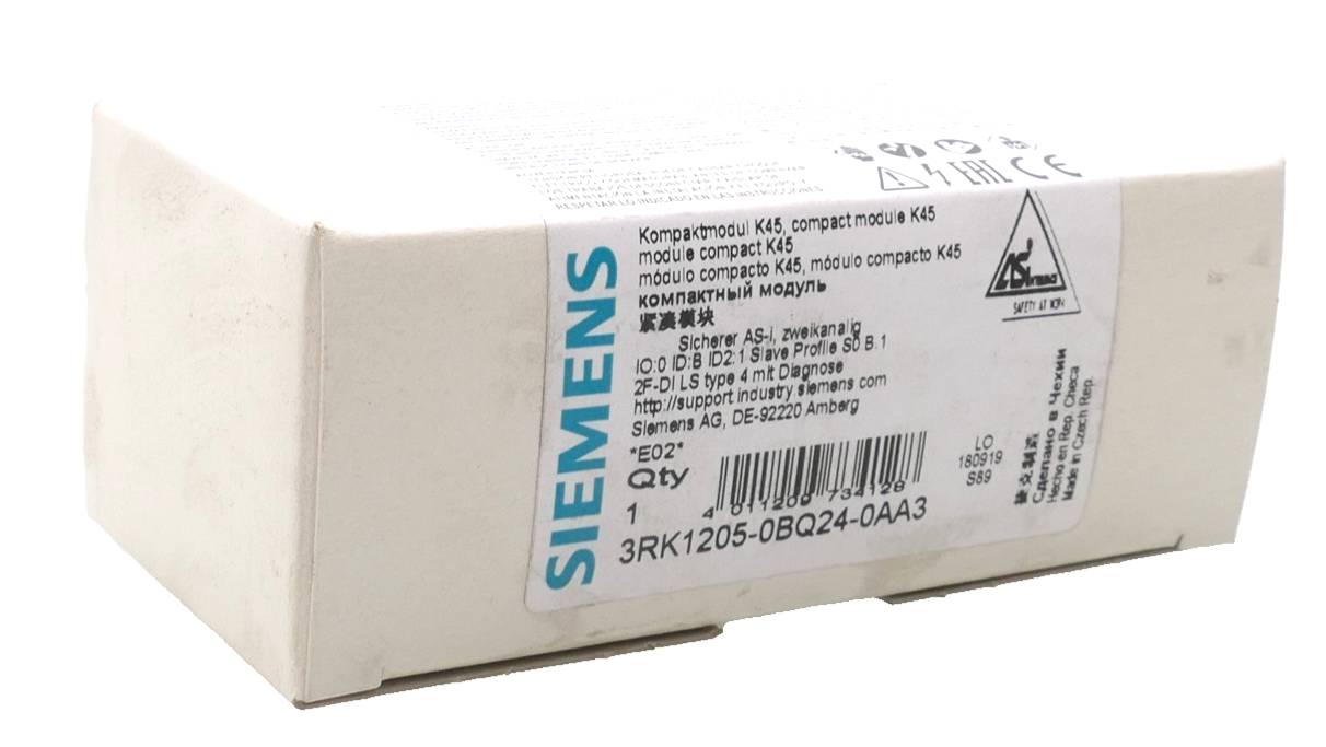 Siemens - 3RK1205-0BQ24-0AA3 - Siemens K45 Kompaktmodul 3RK1 205-0BQ24-0AA3 | E:02 | 3RK1205-0BQ24-0AA3