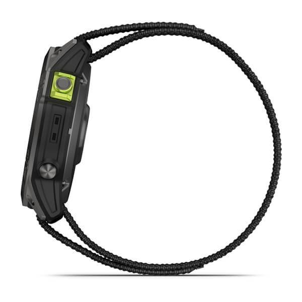 Garmin Enduro 2,Sol,Blk,CrbnGrayDLCTi con cinturino UltrafitÃ‚Â Ã‚Â Smartwatch-4