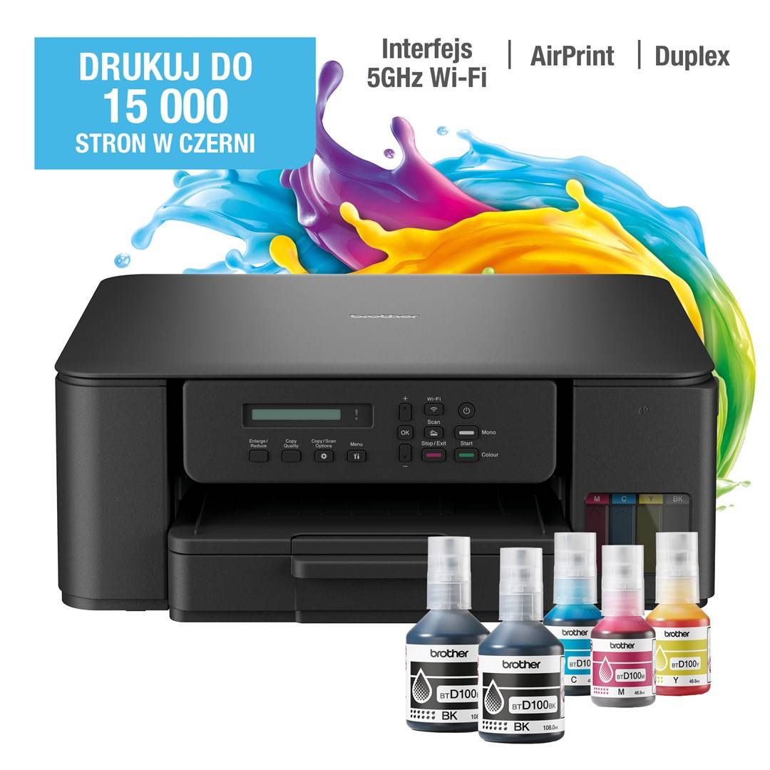 Brother DCPT530DW stampante multifunzione Ad inchiostro A4 6000 x 1200 DPI 27 ppm Wi-Fi-0