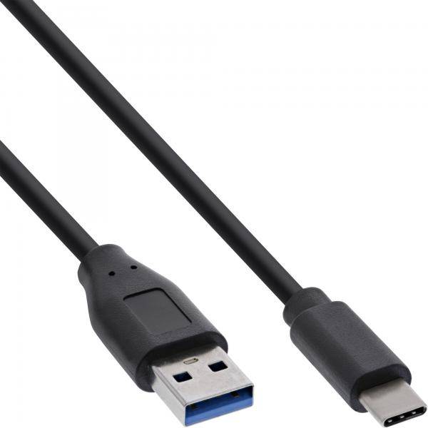 Confezione sfusa InLine da 100 cavi USB 3.2 - Da USB-C a maschio - Nero - 1 m-0