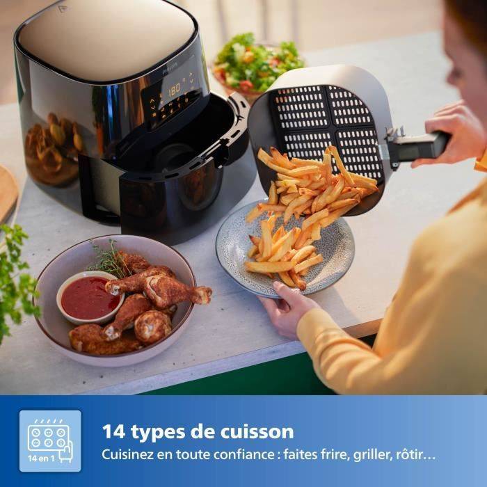 Philips HD9280/60 FRIGGITRICE AD ARIA MULTICOOKER XL 6.2LT CONNESSA 1.2KG GRIGIO-4