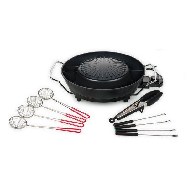Tristar PZ-9131 griglia di cottura elettrica Libera installazione 1800 W Nero-0