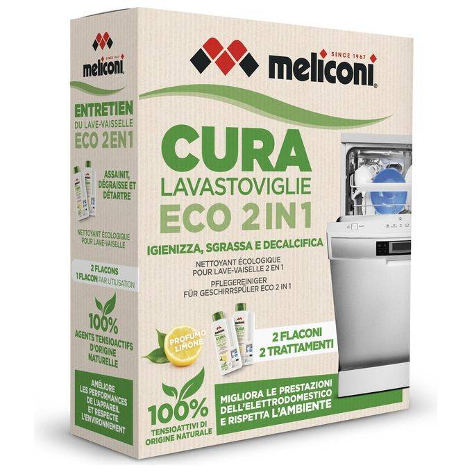 Meliconi Cura Lavastoviglie Liquido Eco 2 in1-0