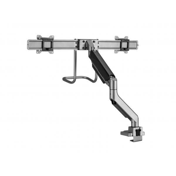 Conceptronic Supporto da Tavolo per Monitor a Schermo Piatto 32'' Nero Scrivania-1