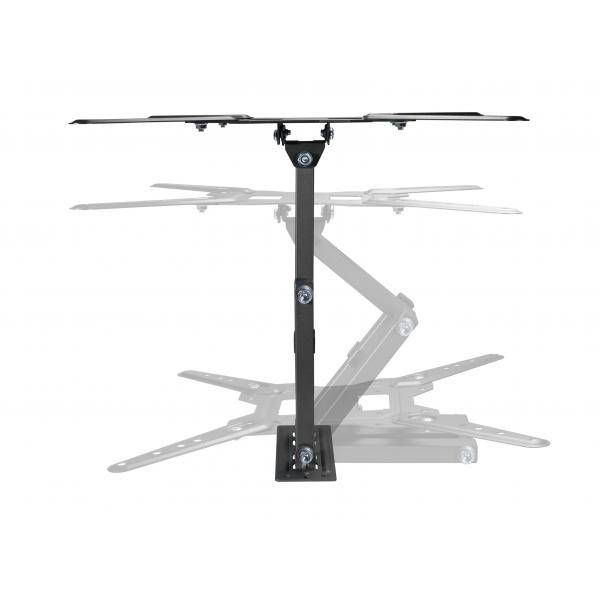 Equip Supporto TV Parete 23-55'' Full Motion Inclinabile Girevole 30kg VESA 400x400-2