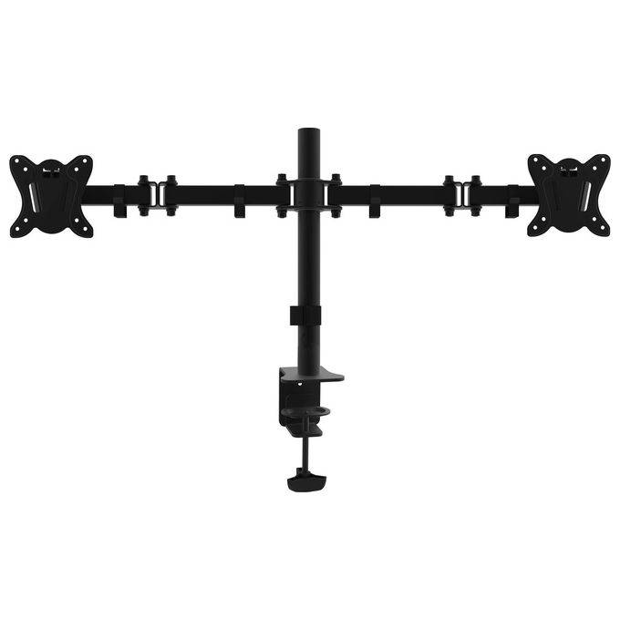 Equip 650152 Supporto da Tavolo per Tv a Schermo Piatto 27'' Morsa Nero-0