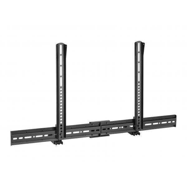 Equip 650895 Supporto Universale Soundbar Parete Nero Regolabile 15kg 86-155mm-2