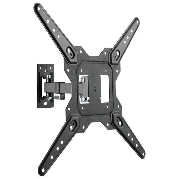 Equip Supporto TV Parete 23-55'' Full Motion VESA 400x400 Girevole Inclinabile 30kg-0
