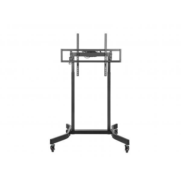 Equip Carrello TV Motorizzato 55-100'' 120kg VESA 800x600 4 Ruote Bloccabili Nero-2