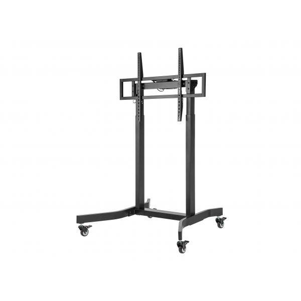 Equip Carrello TV Motorizzato 55-100'' 120kg VESA 800x600 4 Ruote Bloccabili Nero-3
