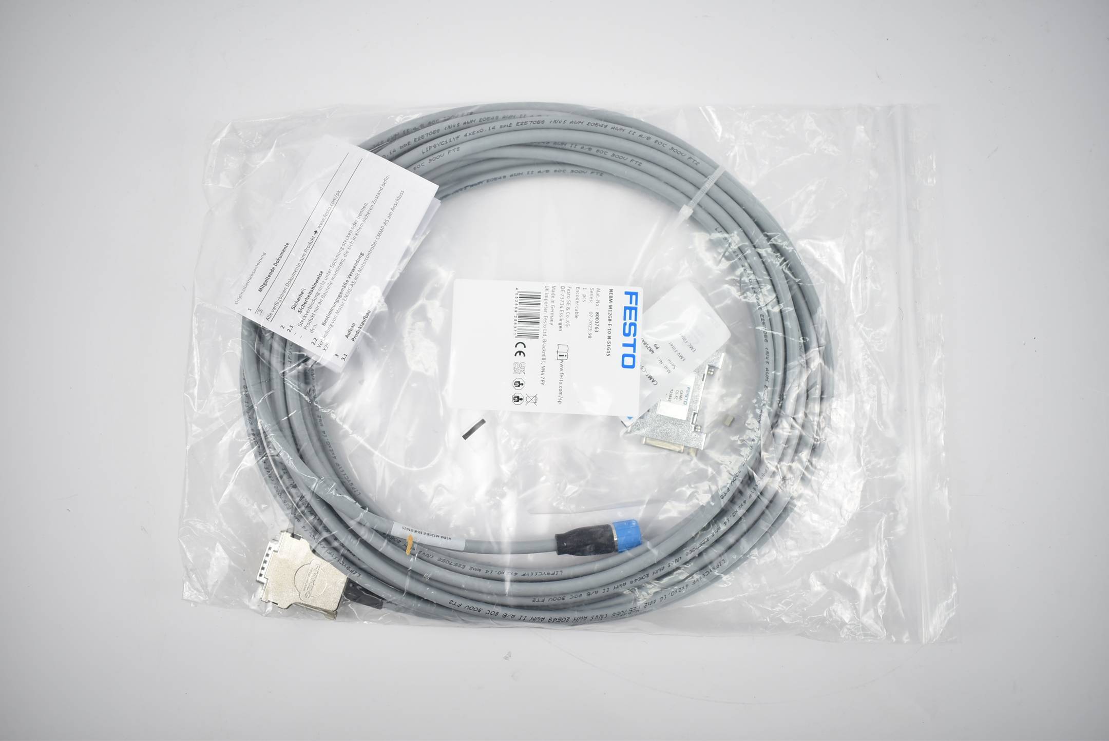 FESTO 8003763 8003763 Cavo encoder 1 pz.-2
