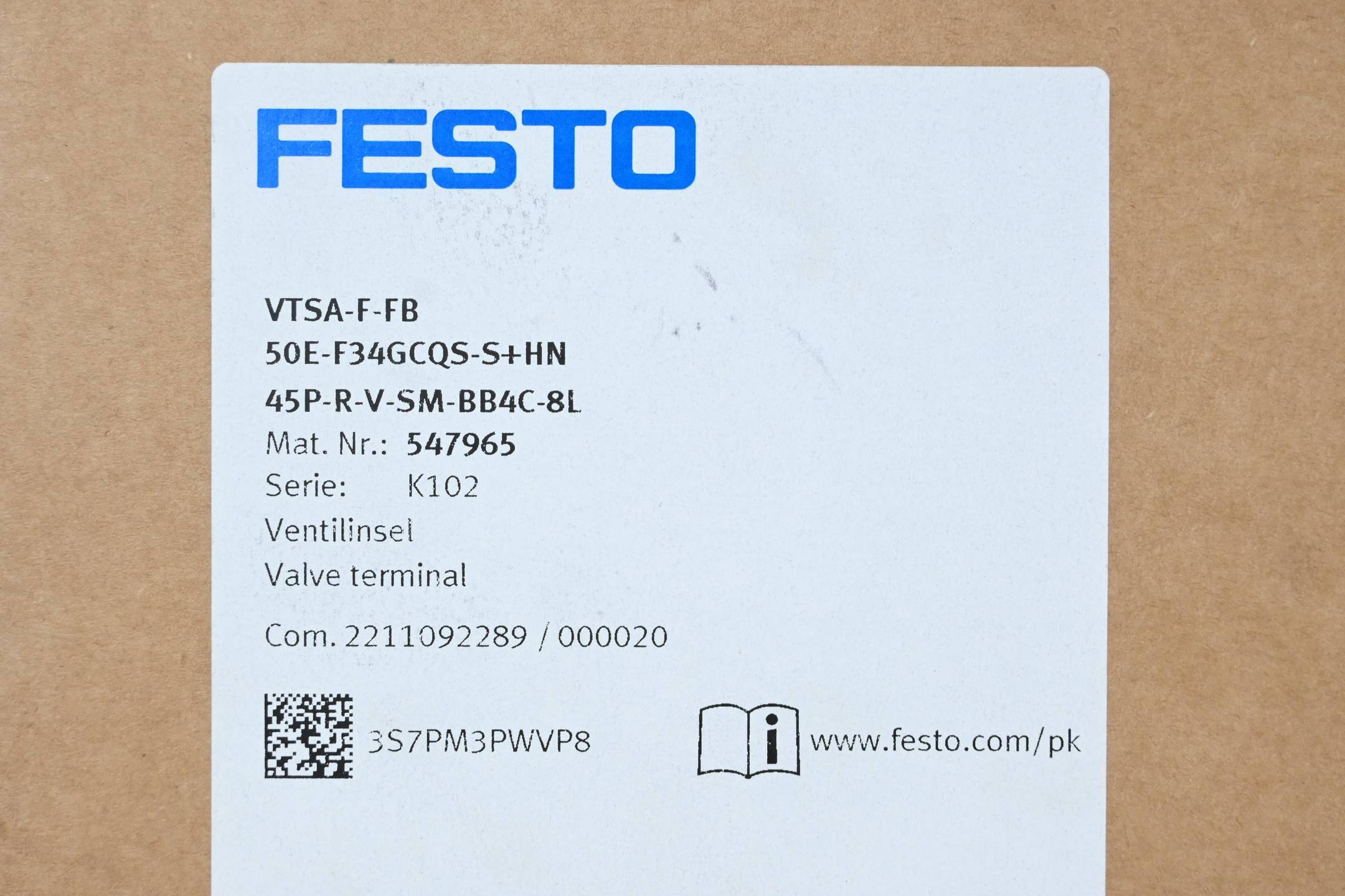 FESTO - 547965 - FESTO 547965-1