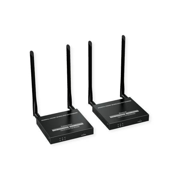 VALUE HDMI 4K Wireless-Kit TX+RX HDMI-Sender u. -Empfänger bis 50m - Kabel-/Adapterset-0
