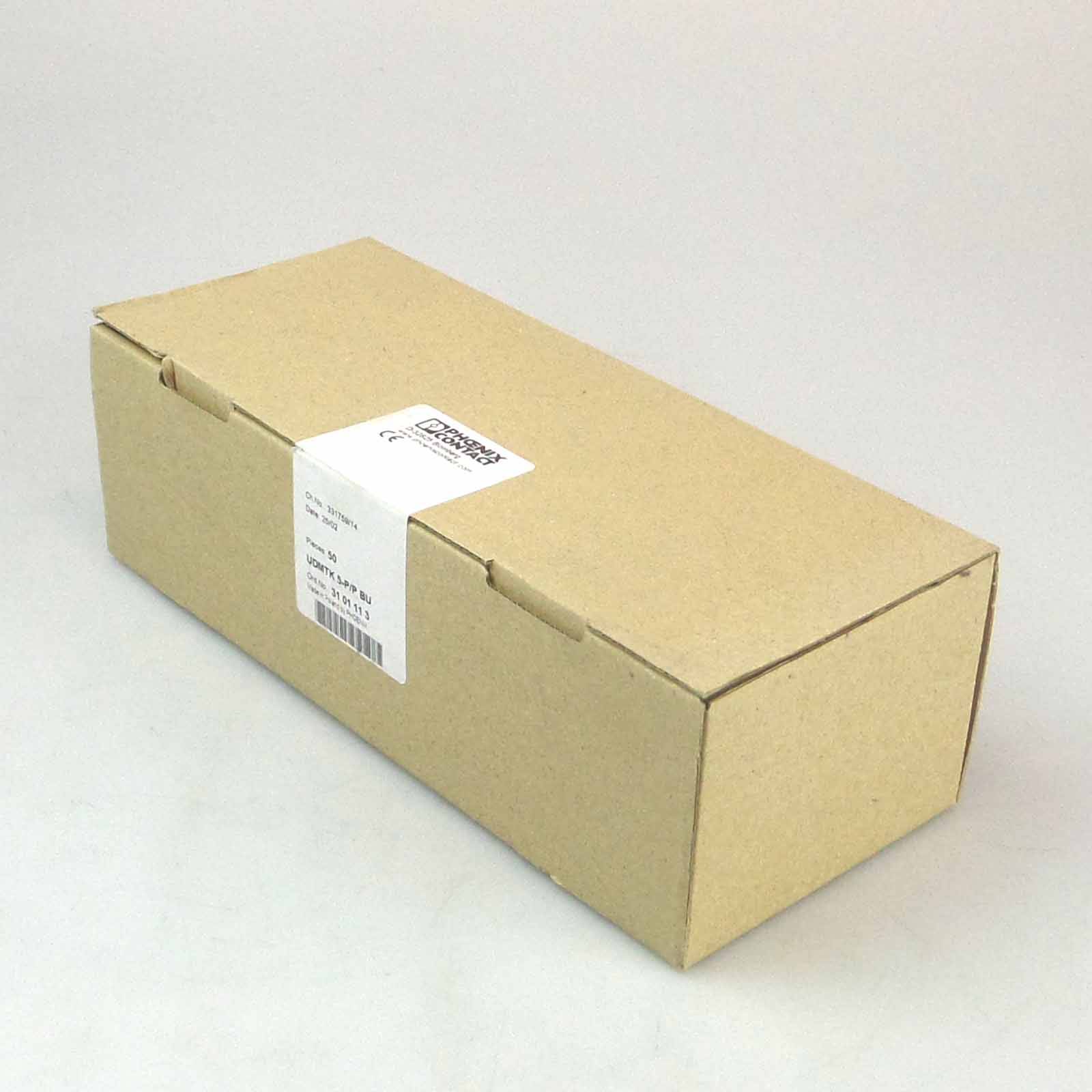 PHOENIX CONTACT Durchgangsreihenklemme UDMTK 5-P/P BU Blau 50 St. (3101113)