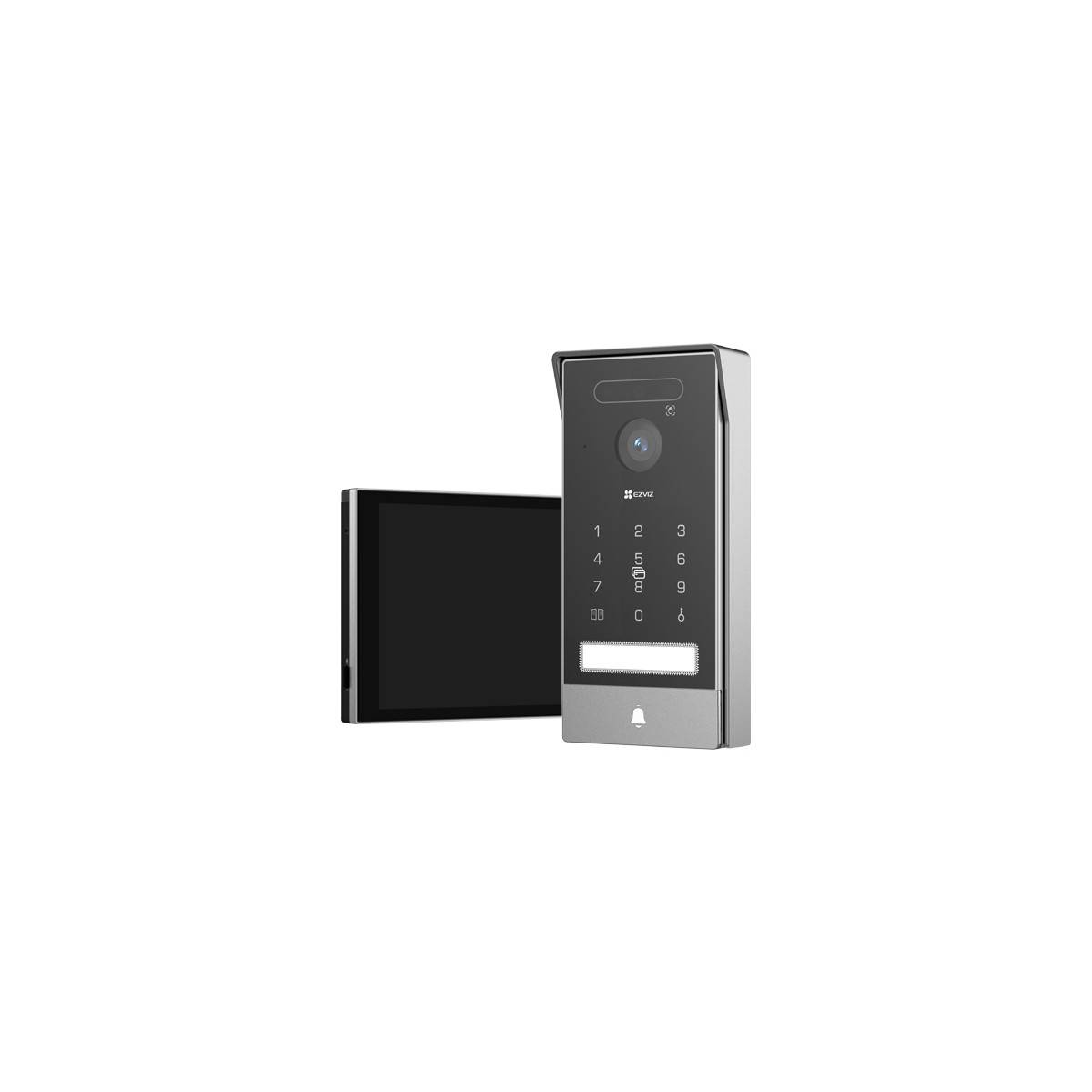 EZVIZ HP7 PRO 4K sistema per video-citofono 8 pollici Nero, Grigio-5