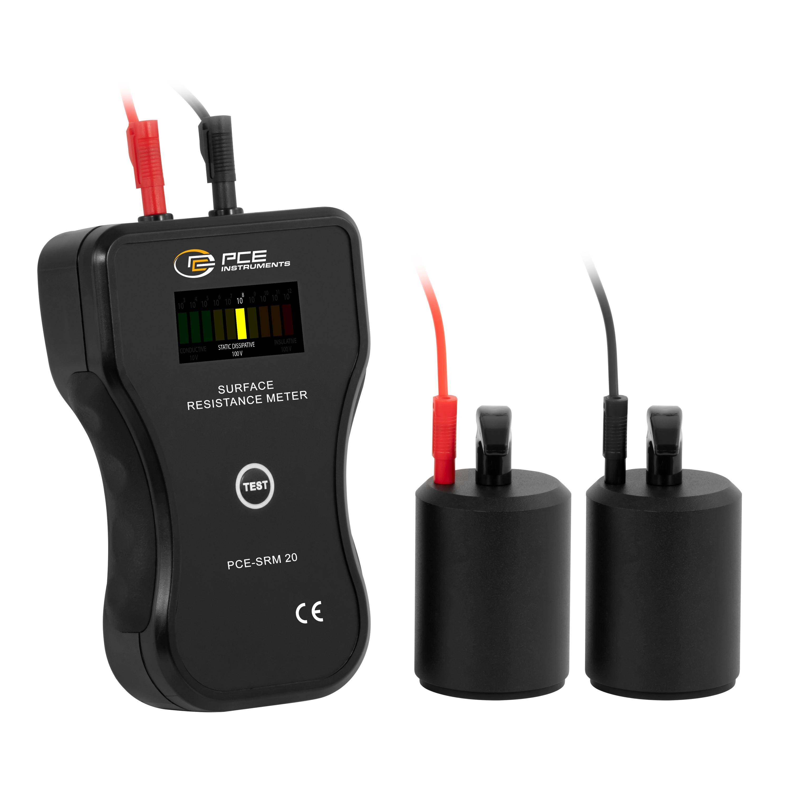 PCE Instruments Dispositivo di test ESD Superficiale incl. Valigia-0