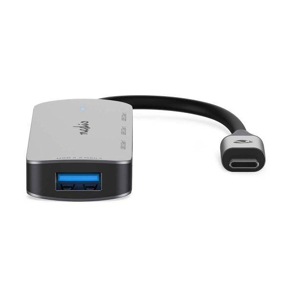 Nedis CCGB64220GY01 hub di interfaccia USB 3.2 Gen 1 (3.1 Gen 1) Type-C 5000 Mbit/s Grigio-2