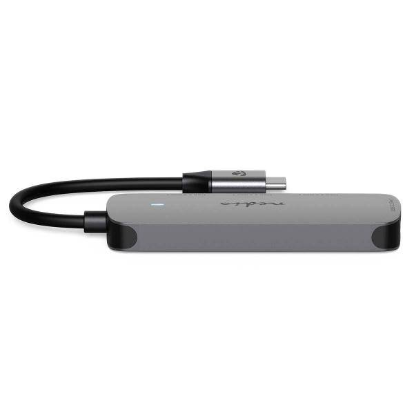 Nedis CCGB64220GY01 hub di interfaccia USB 3.2 Gen 1 (3.1 Gen 1) Type-C 5000 Mbit/s Grigio-3