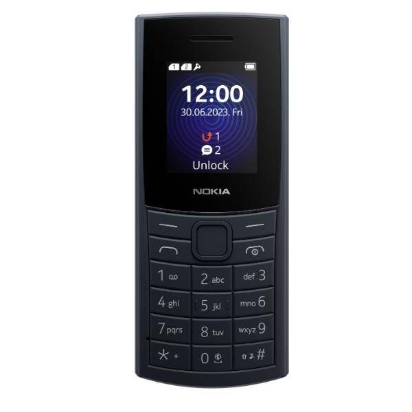 Nokia 110 4G [2023] 4,57 cm [1.8] 94,5 g Blu Telefono cellulare basico (110 4G D.Sim - Blue)