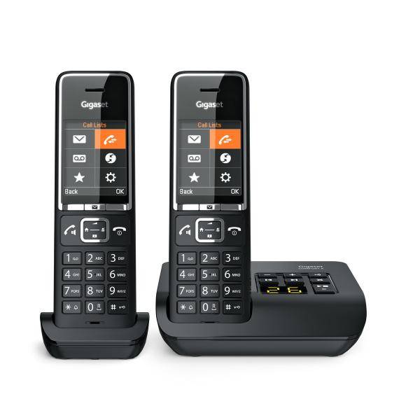 Gigaset Comfort 550A Duo Coppia Cordless Dect-Gap Display a colori 2.2'' Vivavoce Segreteria-1