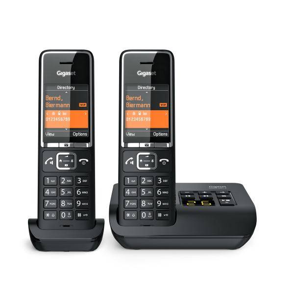 Gigaset Comfort 550A Duo Coppia Cordless Dect-Gap Display a colori 2.2'' Vivavoce Segreteria-2