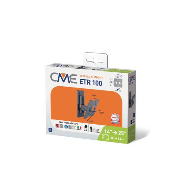Meliconi ETR200 Supporto tv 26-40 Max 30kg Orientabile Tilt Nero-1