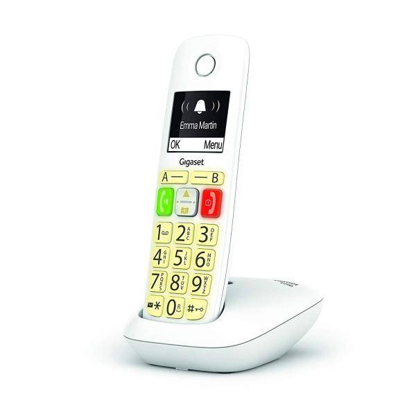 CORDLESS GIGASET E290 WHITE DECT SENIOR-2