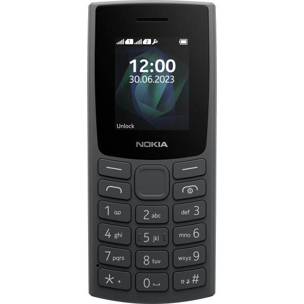 Nokia 105 4,57 cm [1.8] 78,7 g Antracite Telefono cellulare basico (NOKIA 105 [2023] 1.77IN BLACK - 4MB KAIOS)-0